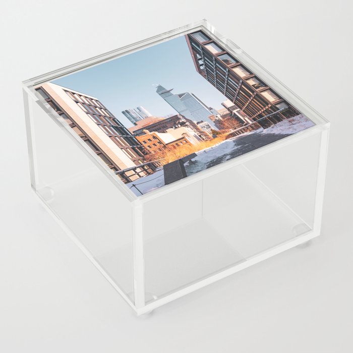 New York City Winter Acrylic Box