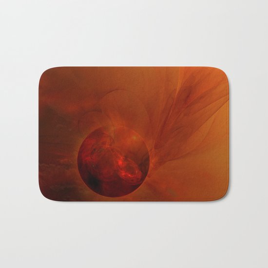 Visitor Arrives At Dawn Bath Mat