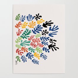 Matisse - The Sheaf - La Gerbe - Papiers Découpés - The Cut-Outs Poster