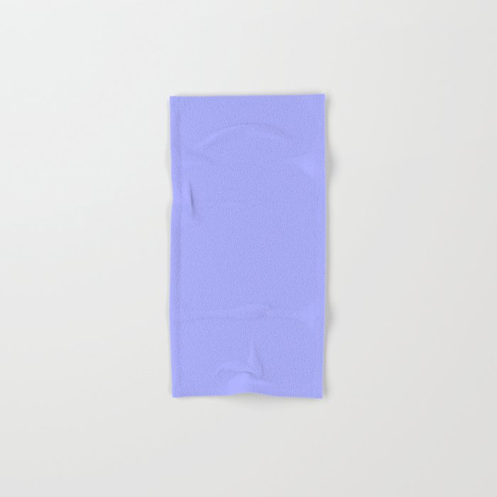 Pastel Periwinkle Blue Hand & Bath Towel