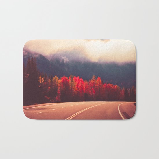 Misty Road Bath Mat