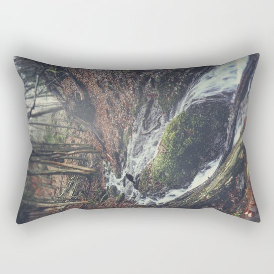 Rushing Water Rectangular Pillow