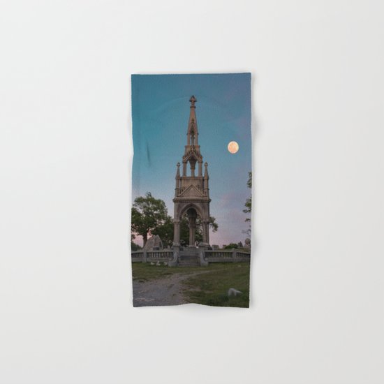 Cemetery Monument Hand & Bath Towel