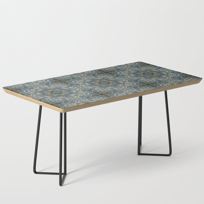 William Morris Inspired Vintage Dragon Pattern Coffee Table