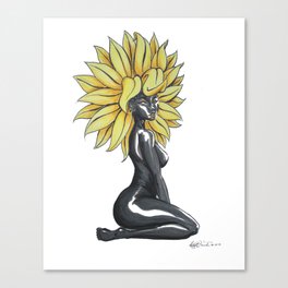The Sunflower Canvas Print