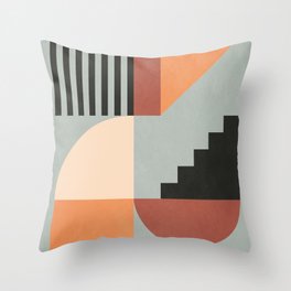 Minimal Geometric Abstraction 82 Throw Pillow