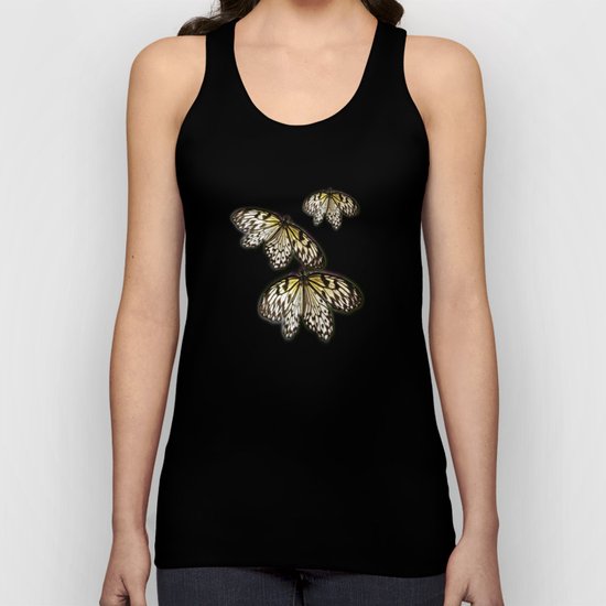 Black Laced Unisex Tank Top