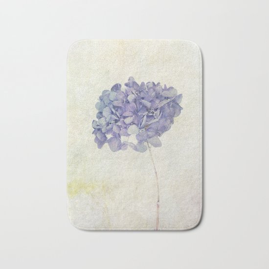 Blue Hydrangea Bath Mat