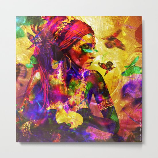 We are of what we think. All whom we are results from our thoughts. With our thoughts beats us Isson Metal Print