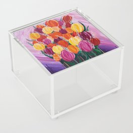 Tulip-git to Quit Acrylic Box