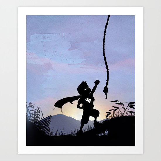 Super Kid Art Print