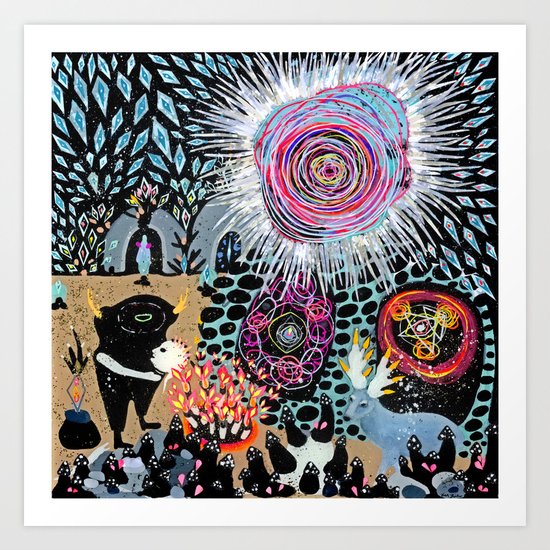 An Offering Art Print