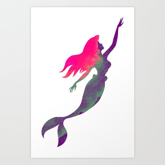 Disney's The Little Mermaid Art Print