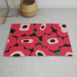 poppy dream night  Area & Throw Rug