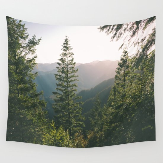 Forest XV Wall Tapestry