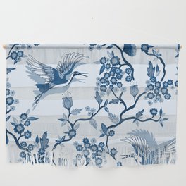 Classi Blue Chinoiserie Wall Hanging