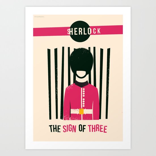 Sign of Three Art Print