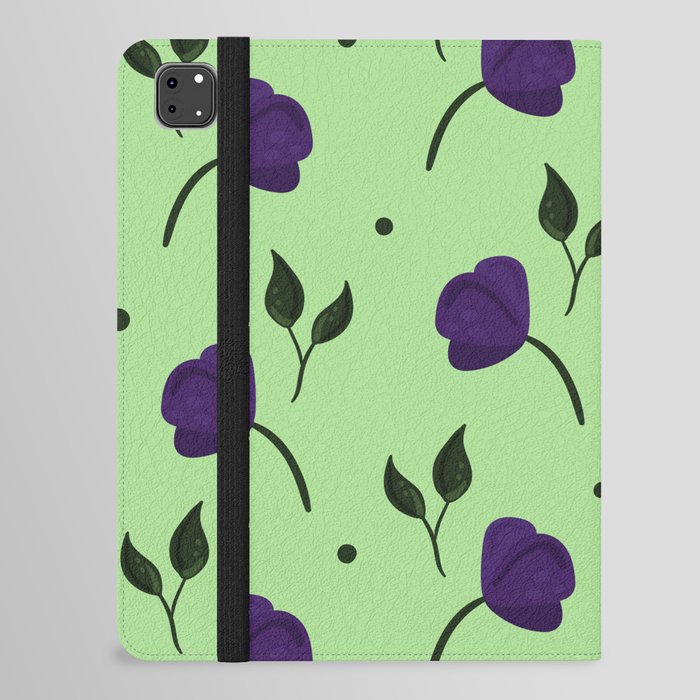 Floral pattern iPad Folio Case