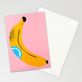 Banana Pop Art Stationery Card