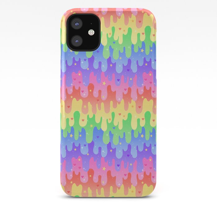 Rainbow Slime Iphone Case By Paisleydrawrs Society6