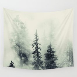 Forest Green - Lost In Wanderlust Wall Tapestry