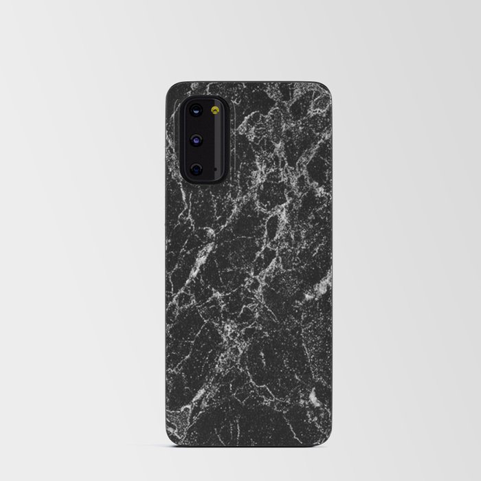 Black Marble 2 Android Card Case