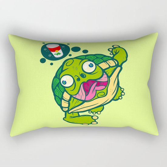 How's The Soup Rectangular Pillow
