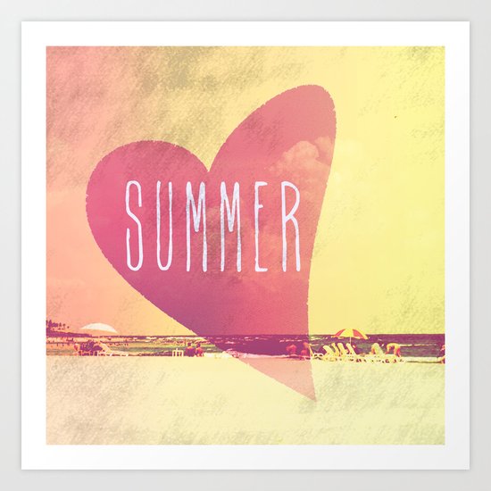 Summer Love Art Print