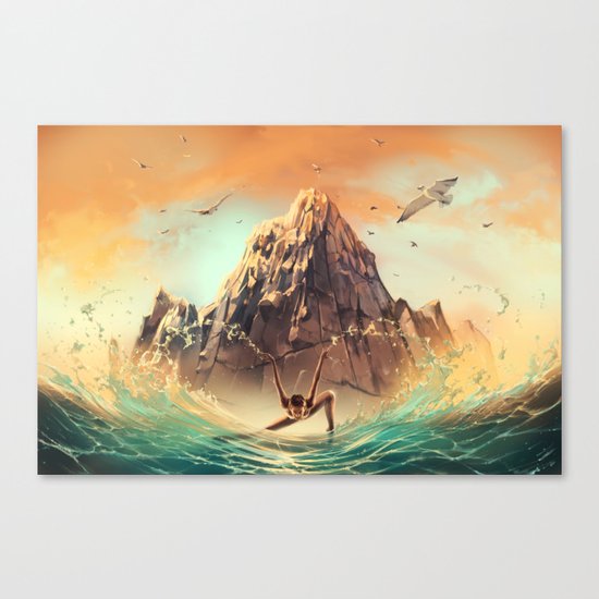 CAPRICORN from the Dancing Zodiac Canvas Print