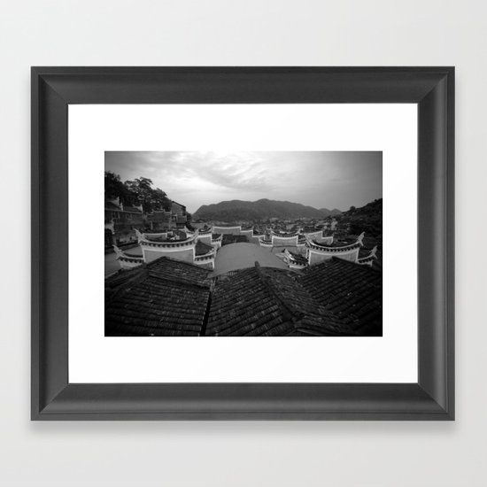 Phoenix China Framed Art Print