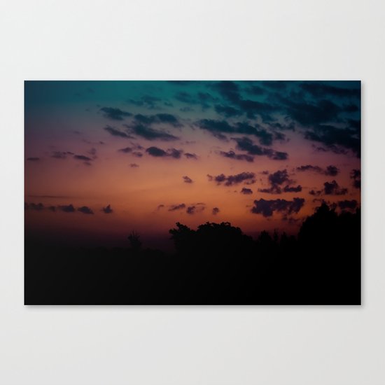 Calm Madness Canvas Print