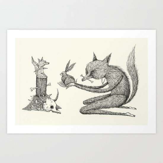 'Offering' Art Print