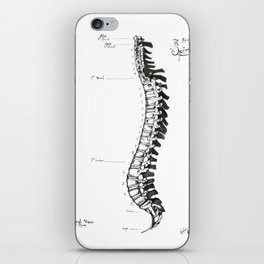 Anatomical Human Spine iPhone Skin