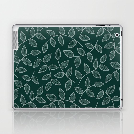 Leaves- Sansevieria Green Laptop & iPad Skin