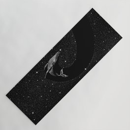 Starry whale (Black Version) Yoga Mat