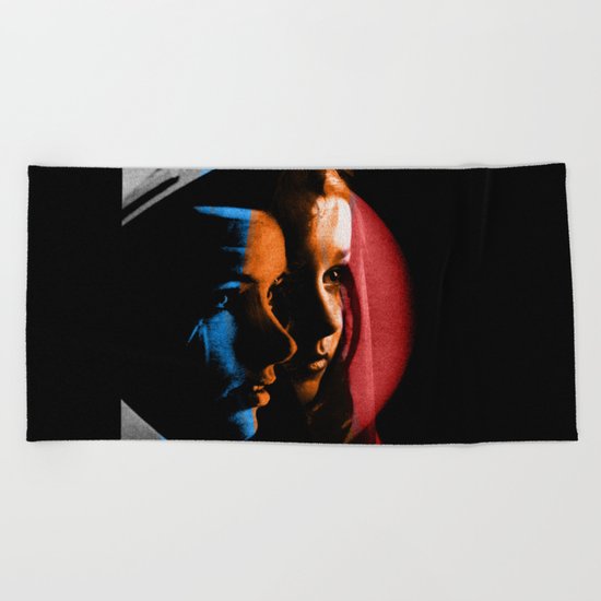 Looking Beach Towel