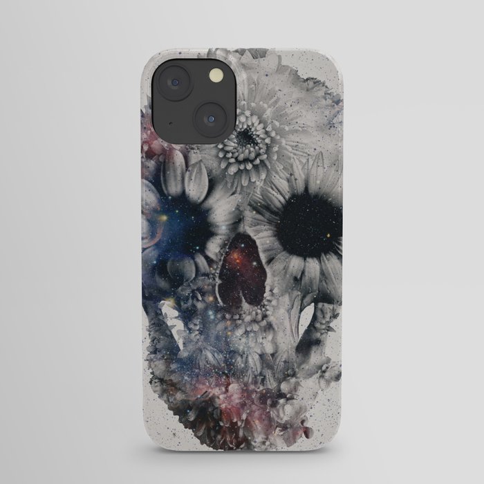 Floral Skull 2 iPhone Case