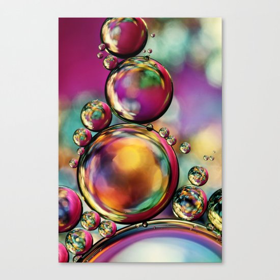 Explosion of Colour Canvas Print