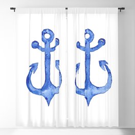 Dreaming of nautical adventure Blackout Curtain