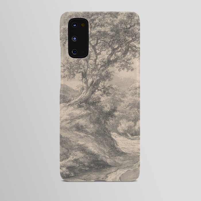 Dune Landscape with Oak Tree Android Case