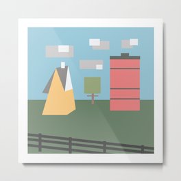 Building Nothing Out Of Something Metal Print | Digital, Graphicdesign, Modestmouse, Music 