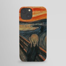 The Scream by Edvard Munch iPhone Case
