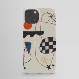 Abstract Eclectic Colorful Joan Mirò Inspired 2 iPhone Case