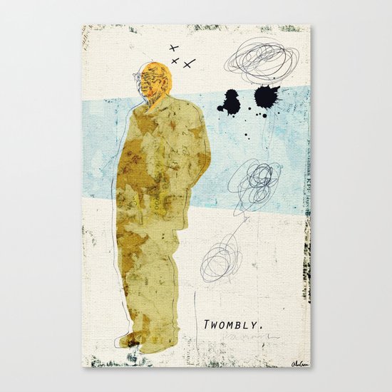 Twombly Canvas Print