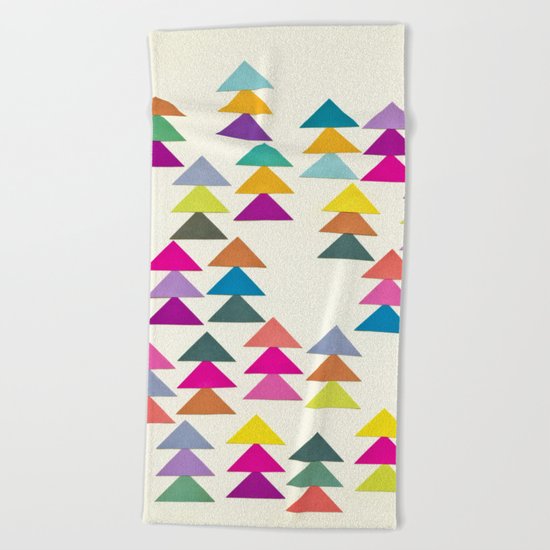 Lost in a Forest Beach Towel