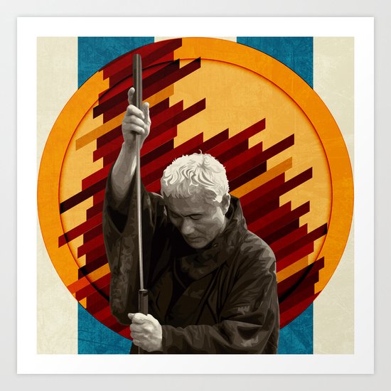 Zatoichi, the blind swordsman Art Print