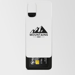 Mountains 2022, Hiking, Climbing. Android Card Case