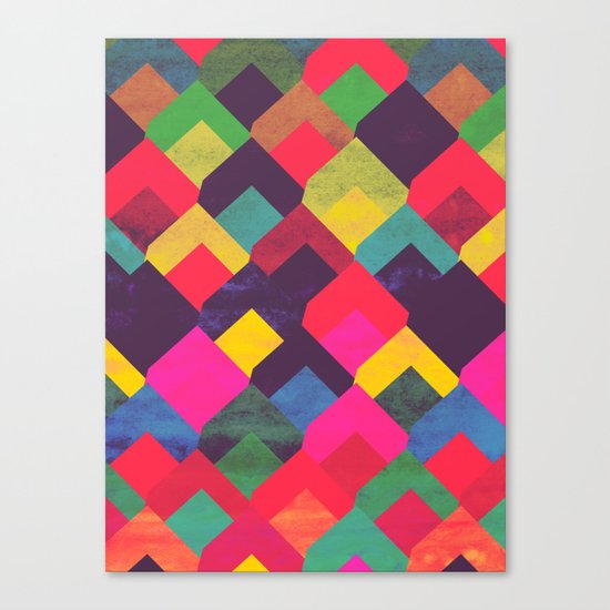 colour + pattern 11 Canvas Print
