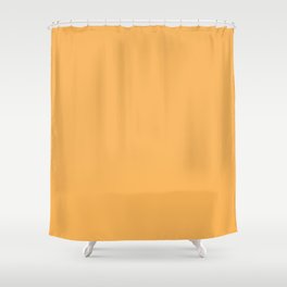 Pastel Orange Shower Curtain