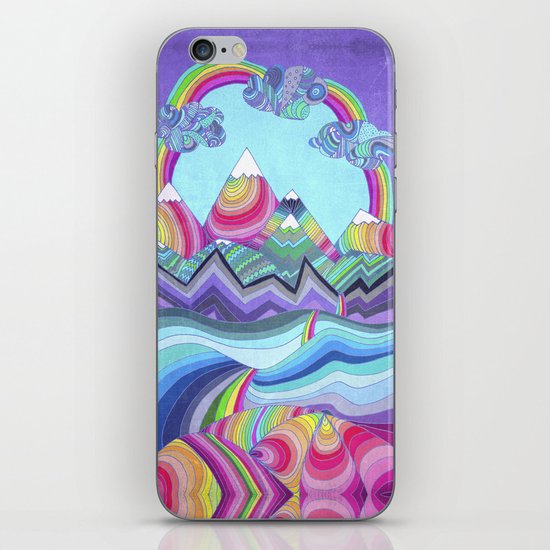 Somewhere Over The Rainbow iPhone & iPod Skin